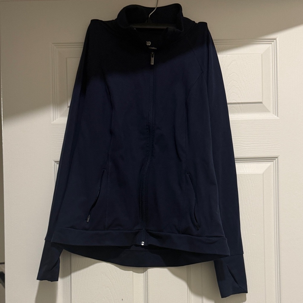 All in Motion Women's Navy Zip Up Jacket